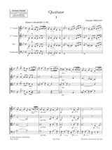Quatuor à Cordes - Conducteur - DEBUSSY - Partition - Grand format